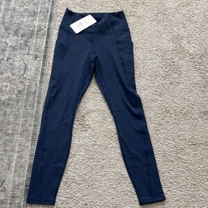 Fabletics Navy High-Waist Leggings
